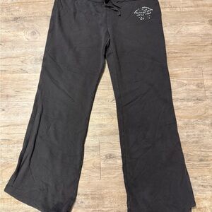 Aerie Charcoal Graphic Lounge Pants
